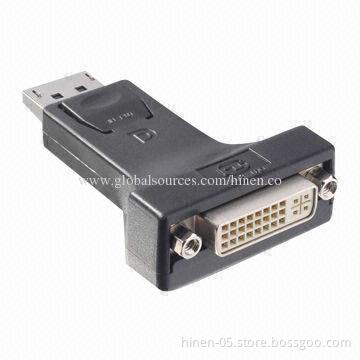 DisplayPort to DVI Converter, Supports DVI Highest Video Resolution 1080p